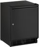 U-Line® ADA Series 3.3 Cu. Ft. Black Compact Refrigerator-0