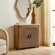 Uttermost® Mebarak Honey/White 2-Door Cabinet-2