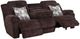Franklin™ Heston Frenzy Chocolate Power Reclining Sofa with Power Headrest-1