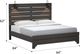 Emerald Home Thompson Stone Brown Queen Panel Bed-2