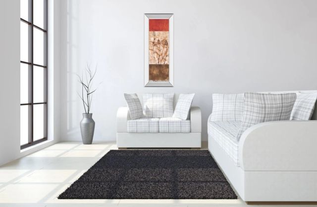 Classy Art Fresco l by Loretta Linza Mirror Framed Wall Art-3
