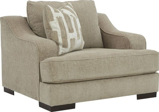 Benchcraft® Lessinger 2-Piece Pebble Chair and Ottoman Set-1
