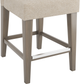 Canadel Gourmet Weathered Gray Washed Counter Stool-2