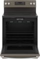 GE® 30" Slate Free Standing Electric Range-1