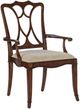 Hooker® Furniture Charleston Maraschino Cherry/Sand Dining Arm Chair-0