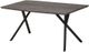 Mazin Furniture Memphis 7-Piece Black/Dark Gray Dining Set-0
