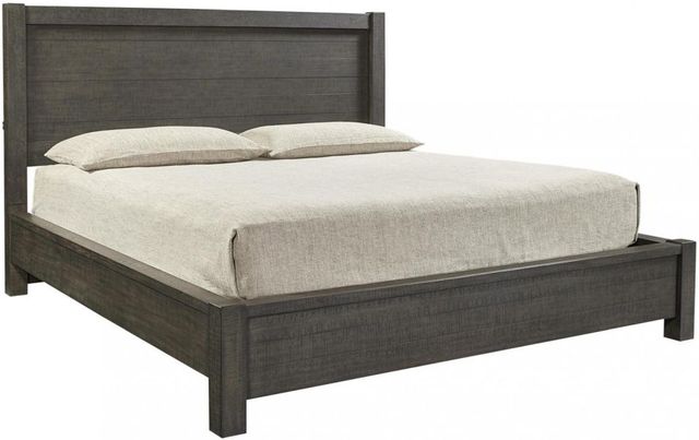 aspenhome® Mill Creek Carob Queen Panel Bed-0
