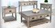 Sunny Designs™ Homestead Hills Tobacco End Table with Alpine Gray Base-3