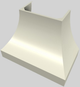 Vent-A-Hood® Designer Series 42" Biscuit Wall Mounted Range Hood-4