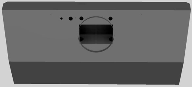 Vent-A-Hood® 48" Gunsmoke Wall Mounted Liner Insert-1