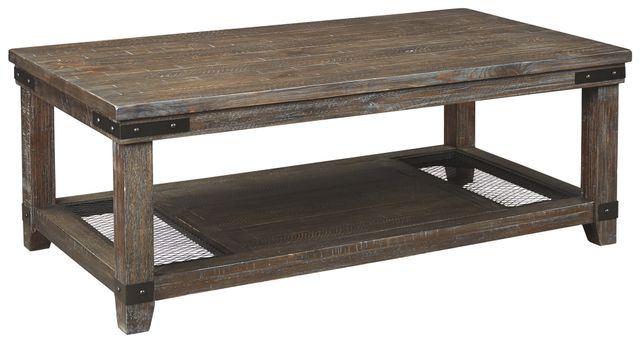 Signature Design by Ashley® Danell Ridge 2-Piece Brown Living Room Tables Set-1