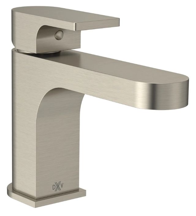DXV Equility® Brushed Nickel Single Handle Bathroom Faucet with Lever Handle and Grid Drain-0