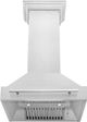 ZLINE 30" Satin Stainless Steel Wall Mounted Range Hood-3