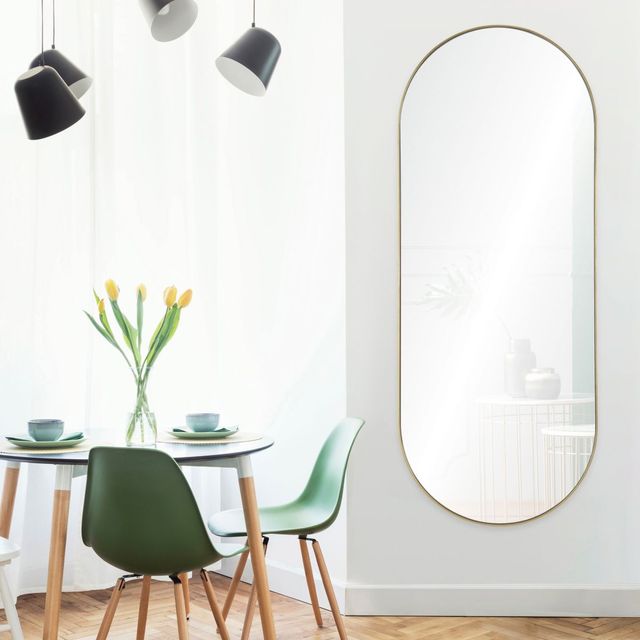 Renwil® Marius Gold Leaf Wall Mirror-4