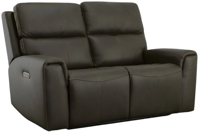 Flexsteel® Jarvis Mica Power Reclining Loveseat with Power Headrests