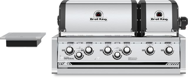 Broil King® Imperial™ XLS 6-Burner Stainless Steel Built-In Natural Gas Head-0