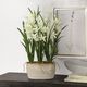 Uttermost® Ariana Orchid White Planter-1