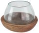 A & B Home Brown/Clear Bowl-0