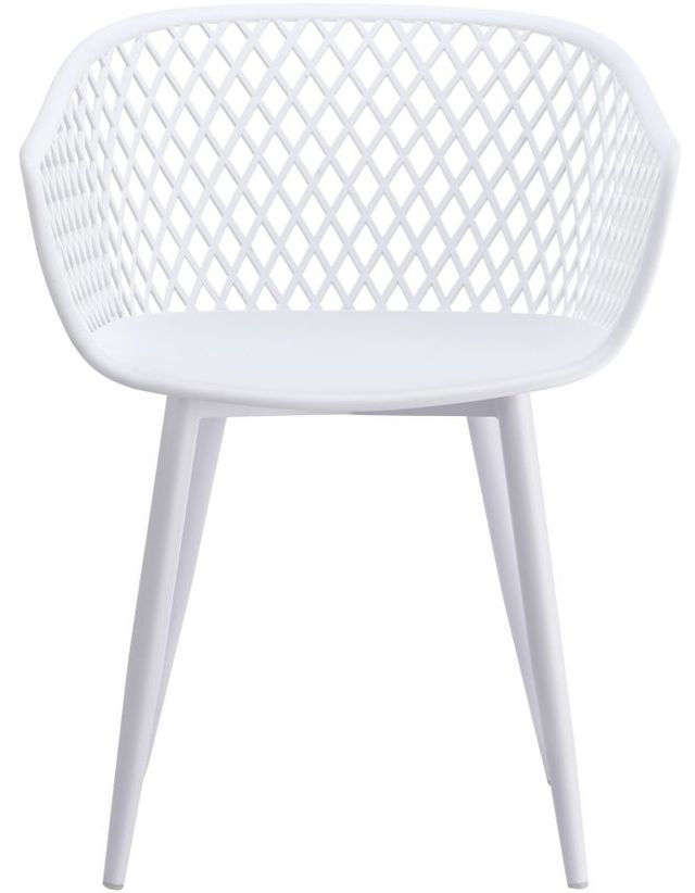 Moe's Home Collection Piazza White-M2 Outdoor Chair-0
