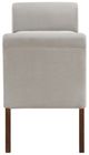 Coaster® Farrah Beige Upholstered Rolled Arms Storage Bench-4