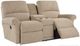 La-Z-Boy® Robin Taupe Manual Reclining Loveseat with Console-4