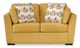 Mustard Loveseat-1