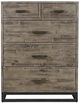 Jofran Inc. East Hampton Distressed Gray Chest-3