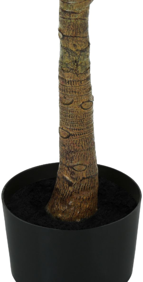 Monarch Specialties Inc. Green/Black 47" Artificial Potted Fiddle Tree-1