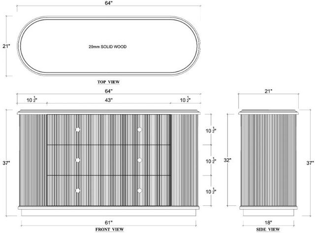 Bramble Customizable Kraton Dresser-1