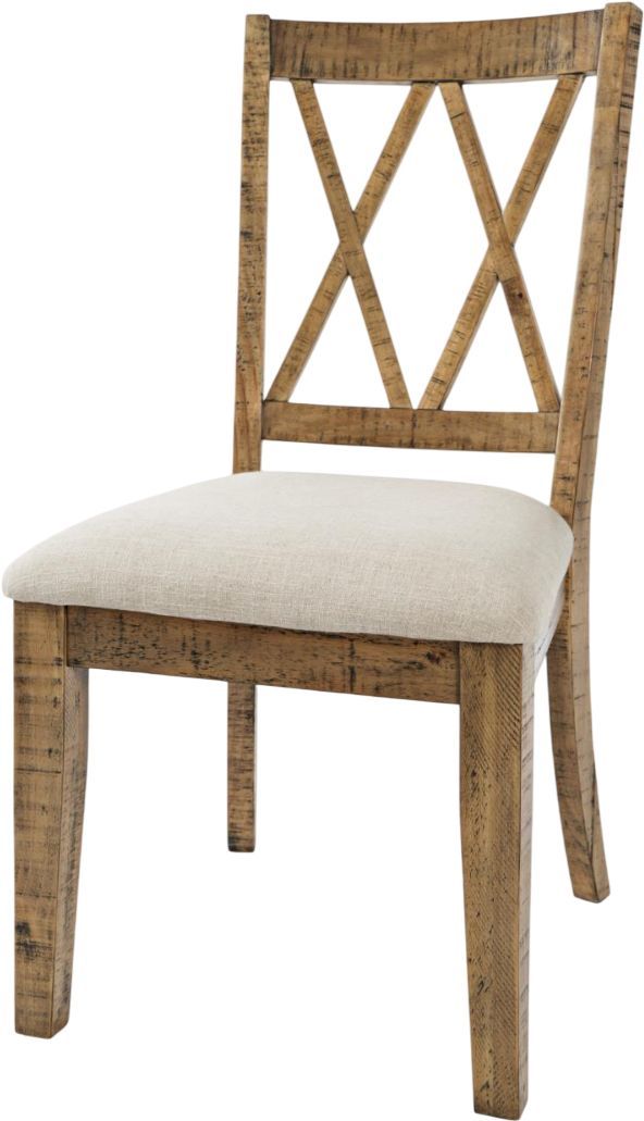 Jofran Inc. Telluride Gold Dining Side Chair-3