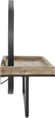 Linon Opal Black/Natural Wall Shelf-4