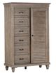 Magnussen Home® Lancaster Dovetail Gray Gentleman's Chest-1