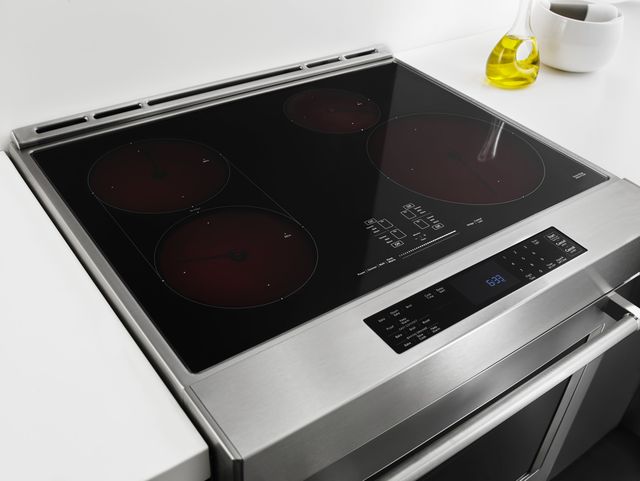 KitchenAid® 30" Stainless Steel Slide In Electric Induction Range-3