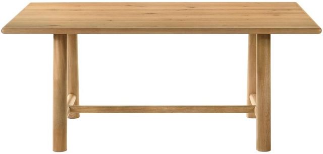 Coaster® Duncan Washed Oak Rectangular Wood Dining Room Table-1