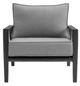 Armen Living Cayman Dark Gray Fabric Outdoor Seating Set-4
