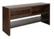 Sunny Designs™ Coffee Bean Console Table with Sliding Door -0