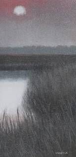 StyleCraft Norman Wyatt Home 3-Piece Twilight Marsh Wall Art Set-3