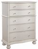 American Woodcrafters 3910 Rodanthe 5 Pieces Dove White Woven Bedroom Set-4