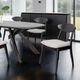 Furniture of America® Sargans Black Wenge Dining Table-3
