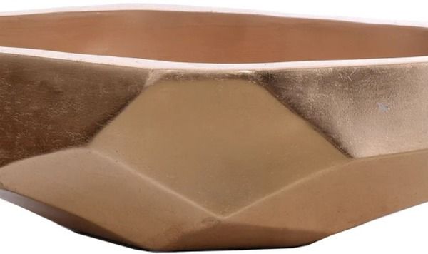 Harp & Finial® Taha Gloss Gold Bowl-1