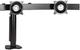 Chief® Black Widescreen Triple Monitor Horizontal Desk Clamp Mount-1
