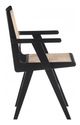 Meridian Furniture Preston Black Dining Arm Chair-3