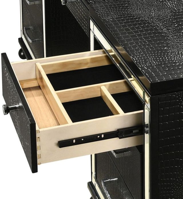 New Classic® Home Furnishings Valentino Black Dressing Table-2