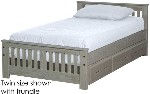 Crate Designs™ Furniture Storm Twin XL Shaker Bed-0