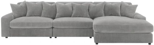 Coaster® Blaine 3-Piece Fog Right-Arm Facing Sectional-2