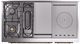 Ilve® Nostalgie II Series 48" Burgundy Pro Style Dual Fuel Range-3