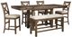 Signature Design by Ashley® Moriville Beige Counter Height Dining Bench-3