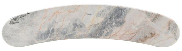 ACME Furniture Hanale Natural Marble Top Console Table with Brown Legs-4