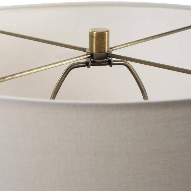Uttermost® Palawan Blue Glaze Table Lamp-4