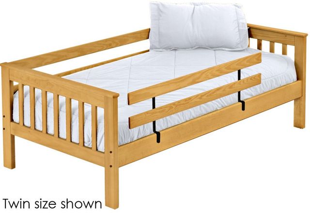 Crate Designs™ Furniture Classic Twin XL Mission Upper Bunk Bed-0
